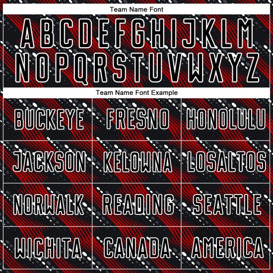 Jersey Sublimatie Rood-Wit Aangepast Uniform Zwarte Voetbal Jersey Sublimatie Rood-Wit Aangepast Uniform Zwarte Voetbal