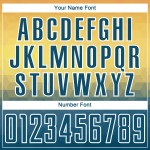 Voetbal Geel US Navy Driehoek Geometrisch Blauw-Wit Aangepast Jersey Sublimatie Uniform Voetbal Geel US Navy Driehoek Geometrisch Blauw-Wit Aangepast Jersey Sublimatie Uniform