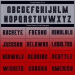 Mode Sublimatie Lange Uniform Zwart-Rood Aangepaste Grijze Fade Mouw Jersey Voetbal Mode Sublimatie Lange Uniform Zwart-Rood Aangepaste Grijze Fade Mouw Jersey Voetbal