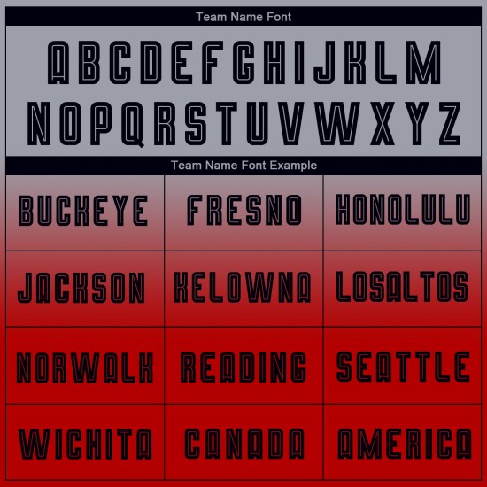 Mode Sublimatie Lange Uniform Zwart-Rood Aangepaste Grijze Fade Mouw Jersey Voetbal Mode Sublimatie Lange Uniform Zwart-Rood Aangepaste Grijze Fade Mouw Jersey Voetbal