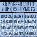 Blauwzwarte geometrische aangepaste licht jerseyvormen uniform voetbal sublimatie Blauwzwarte geometrische aangepaste licht jerseyvormen uniform voetbal sublimatie