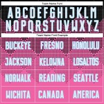 Sublimatie Gradiënt Vierkant Roze Voetbal Aangepast Zwart-Lichtblauw Vorm Uniform Jersey Sublimatie Gradiënt Vierkant Roze Voetbal Aangepast Zwart-Lichtblauw Vorm Uniform Jersey