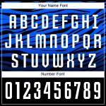 Wit-koninklijk uniform shirt zwart sublimatie voetbal op maat