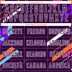 Jersey Wit Sublimatie Uniform Lijnen Voetbal Paars Aangepast Jersey Wit Sublimatie Uniform Lijnen Voetbal Paars Aangepast