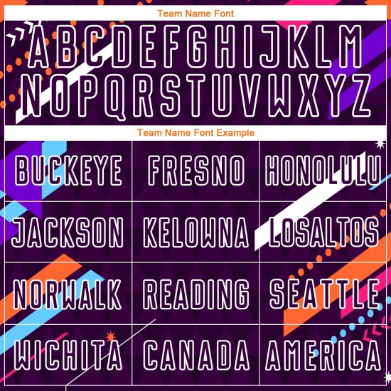 Jersey Wit Sublimatie Uniform Lijnen Voetbal Paars Aangepast Jersey Wit Sublimatie Uniform Lijnen Voetbal Paars Aangepast