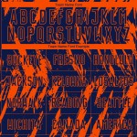 Sublimatie Marineblauw Voetbal Oranje Aangepast Uniform Jersey