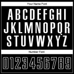 Jersey Custom Uniform Zwart-Wit Voetbal Rood Mode Sublimatie Split Jersey Custom Uniform Zwart-Wit Voetbal Rood Mode Sublimatie Split