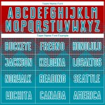 Rood blauwgroen-wit uniform aangepast sublimatie voetbalshirt Rood blauwgroen-wit uniform aangepast sublimatie voetbalshirt