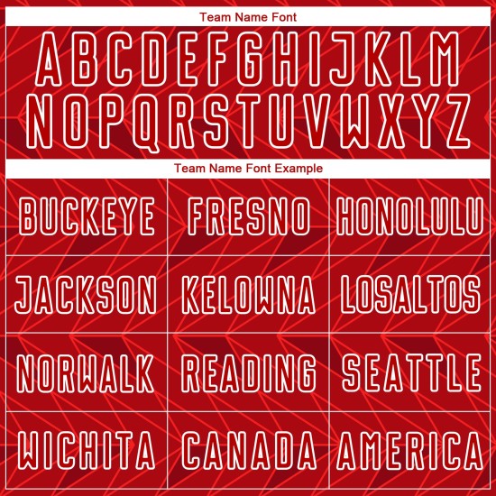 Sublimatie Uniform Voetbalshirt Rood Aangepast Wit