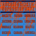 Poederuniform Blauw Jersey Aangepast Oranje-Marineblauw Sublimatie Voetbal