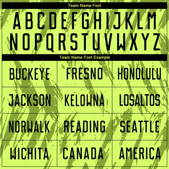 Jersey Groen Zwart-Olijf Custom Neon Voetbaluniform Sublimatie Jersey Groen Zwart-Olijf Custom Neon Voetbaluniform Sublimatie