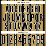 Voetbaluniform op maat, oude jerseylijn, goud-wit, sublimatie, zwart