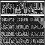 Vormen Aangepaste Geometrische Sublimatie Uniform Voetbalshirt Zwart Wit Vormen Aangepaste Geometrische Sublimatie Uniform Voetbalshirt Zwart Wit