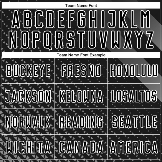 Vormen Aangepaste Geometrische Sublimatie Uniform Voetbalshirt Zwart Wit Vormen Aangepaste Geometrische Sublimatie Uniform Voetbalshirt Zwart Wit