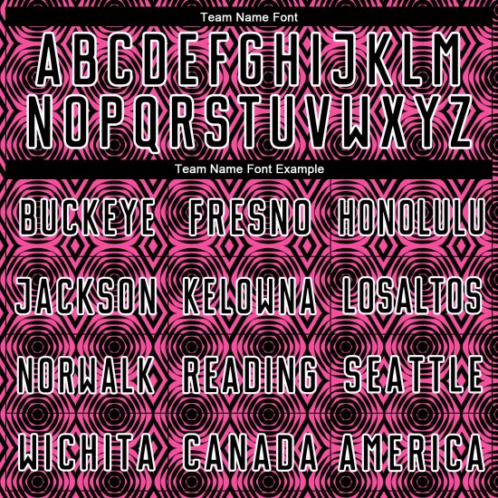 Aangepast shirt zwart-wit uniform vormen sublimatie voetbal geometrisch roze Aangepast shirt zwart-wit uniform vormen sublimatie voetbal geometrisch roze