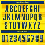 Aangepast voetbal sublimatie goud koninklijk-oranje uniform shirt Aangepast voetbal sublimatie goud koninklijk-oranje uniform shirt