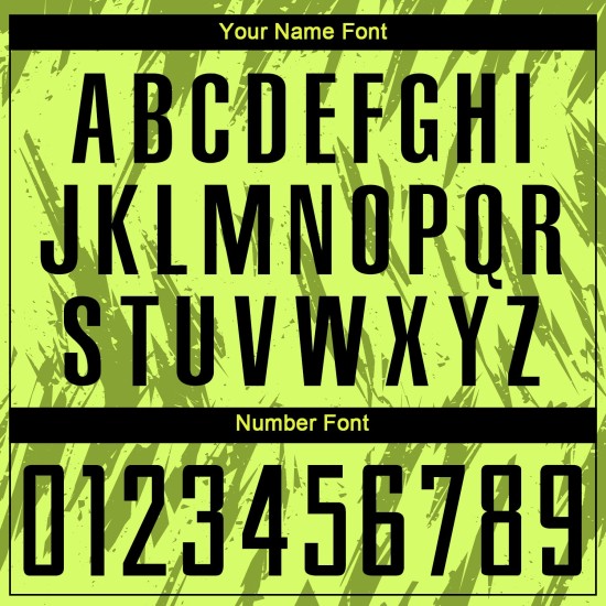 Jersey Groen Zwart-Olijf Custom Neon Voetbaluniform Sublimatie Jersey Groen Zwart-Olijf Custom Neon Voetbaluniform Sublimatie