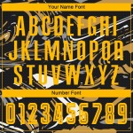 Jersey Custom Voetbaluniform Figuur Sublimatie Goud Goud-Oud Jersey Custom Voetbaluniform Figuur Sublimatie Goud Goud-Oud