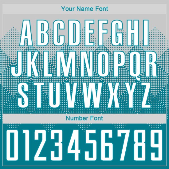 Teal Uniform Sublimatie Voetbalshirt Wit Aangepast Teal Uniform Sublimatie Voetbalshirt Wit Aangepast