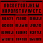 Sublimatie Rood Custom Jersey Zwart Voetbaluniform Sublimatie Rood Custom Jersey Zwart Voetbaluniform