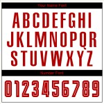 Mode Wit Uniform Voetbal Rood-Zwart Vervaagd Aangepast Jersey Sublimatie Mode Wit Uniform Voetbal Rood-Zwart Vervaagd Aangepast Jersey Sublimatie