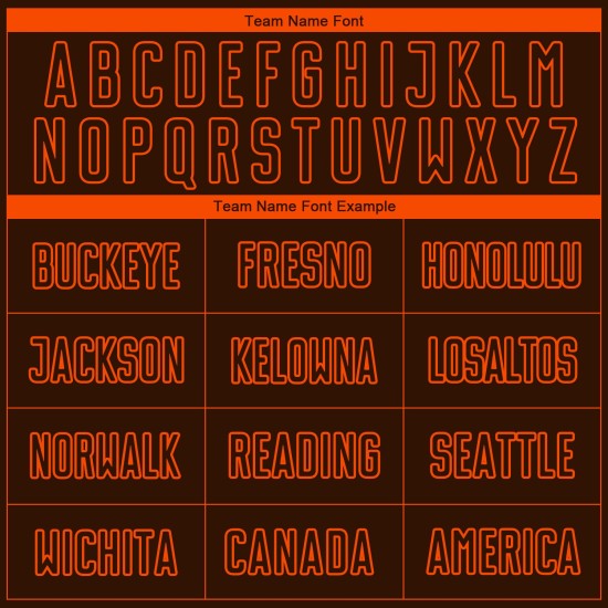 Voetbalshirt Oranje Sublimatie Uniform Aangepast Bruin