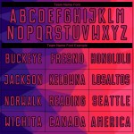 Geometrisch uniform sublimatie rood-zwarte vormen paars voetbalshirt op maat Geometrisch uniform sublimatie rood-zwarte vormen paars voetbalshirt op maat