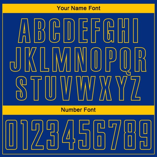 Royal Custom Fade Sublimatie Mode Geel Jersey Pinstripe Uniform Voetbal Royal Custom Fade Sublimatie Mode Geel Jersey Pinstripe Uniform Voetbal