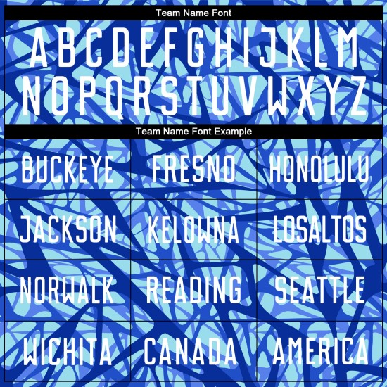 Voetbal Wit-Licht Koninklijk Sublimatie Jersey Uniform Blauw Aangepast Voetbal Wit-Licht Koninklijk Sublimatie Jersey Uniform Blauw Aangepast