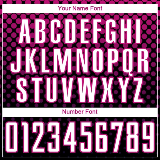 Sublimatie Zwart Jersey Aangepaste Halftone Stippen Roze Uniform Voetbal Wit-Diep Sublimatie Zwart Jersey Aangepaste Halftone Stippen Roze Uniform Voetbal Wit-Diep