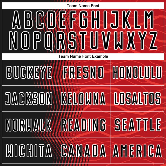 Sublimatie Zwart-Wit Gradiënt Jersey Voetbal Rood Aangepast Uniform Pijl Sublimatie Zwart-Wit Gradiënt Jersey Voetbal Rood Aangepast Uniform Pijl