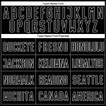 Jersey Custom Uniform Zwart-Wit Voetbal Rood Mode Sublimatie Split Jersey Custom Uniform Zwart-Wit Voetbal Rood Mode Sublimatie Split