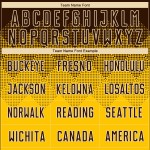 Sublimatie voetbal uniform goud shirt bruin-crème