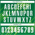 Sublimatie Neon Voetbaluniform Wit-Kelly Jersey Aangepast Groen Groen Sublimatie Neon Voetbaluniform Wit-Kelly Jersey Aangepast Groen Groen