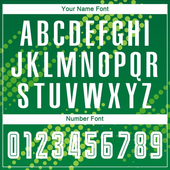 Sublimatie Neon Voetbaluniform Wit-Kelly Jersey Aangepast Groen Groen Sublimatie Neon Voetbaluniform Wit-Kelly Jersey Aangepast Groen Groen