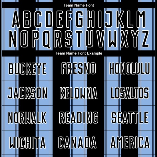 Aangepast zwart blauw-wit shirt sublimatie uniform lijn licht voetbal Aangepast zwart blauw-wit shirt sublimatie uniform lijn licht voetbal