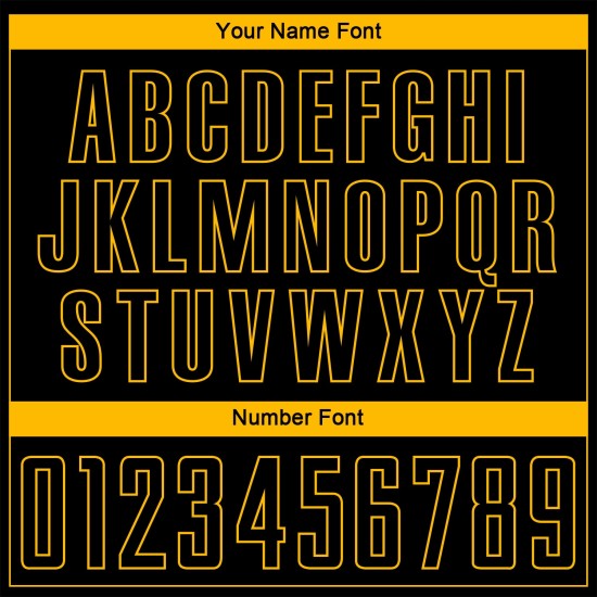 Jersey Fade Fashion Voetbaluniform Aangepaste Krijtstreep Sublimatie Goud Zwart