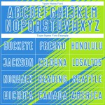 Blauw neon op maat gemaakt groen-wit voetbal uniform poeder jersey sublimatie Blauw neon op maat gemaakt groen-wit voetbal uniform poeder jersey sublimatie